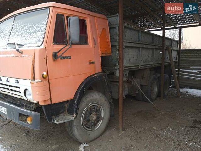 Оранжевый КамАЗ 55102, объемом двигателя 10.85 л и пробегом 100 тыс. км за 10000 $, фото 1 на Automoto.ua