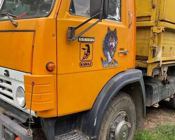 Оранжевый КамАЗ 55102, объемом двигателя 0 л и пробегом 200 тыс. км за 8550 $, фото 5 на Automoto.ua