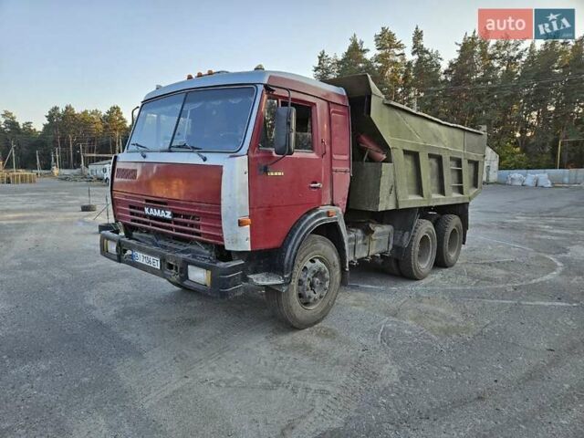 Красный КамАЗ 5511, объемом двигателя 10.85 л и пробегом 100 тыс. км за 7200 $, фото 1 на Automoto.ua