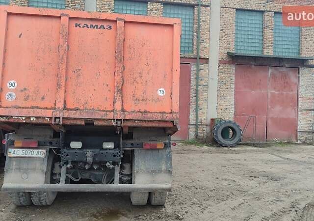 Оранжевый КамАЗ 65115, объемом двигателя 10.85 л и пробегом 123 тыс. км за 17000 $, фото 4 на Automoto.ua