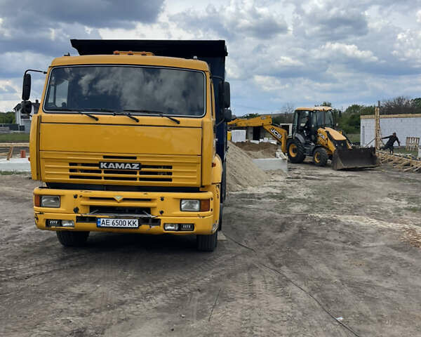 Жовтий КамАЗ 6520, об'ємом двигуна 11.85 л та пробігом 245 тис. км за 21000 $, фото 1 на Automoto.ua