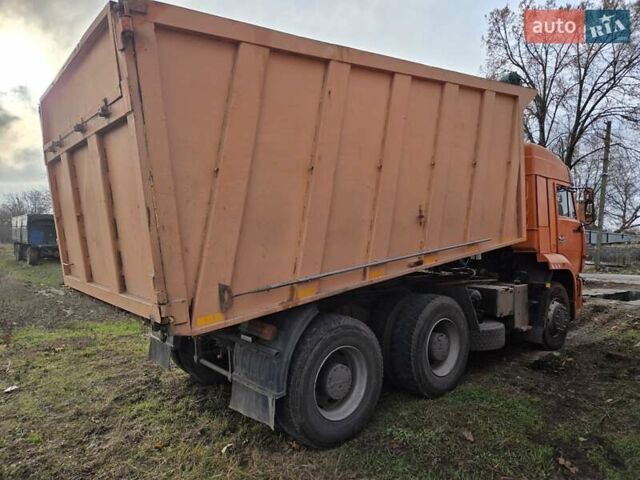 Оранжевый КамАЗ 6520, объемом двигателя 11.76 л и пробегом 1000 тыс. км за 23300 $, фото 4 на Automoto.ua