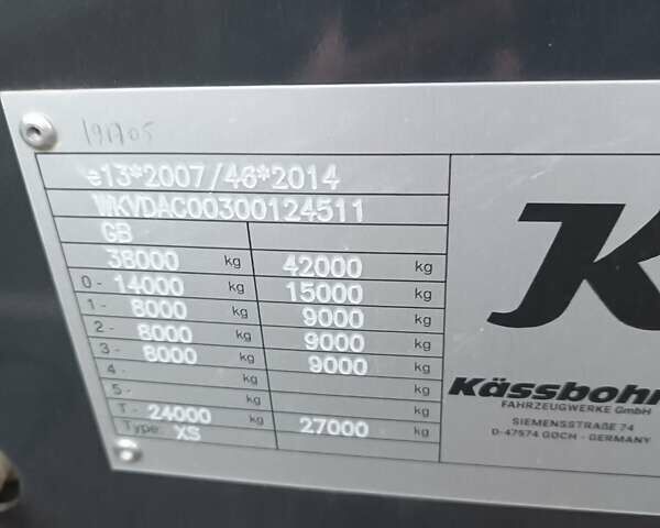 Серый Кассбохрер XS, объемом двигателя 0 л и пробегом 1 тыс. км за 28985 $, фото 3 на Automoto.ua