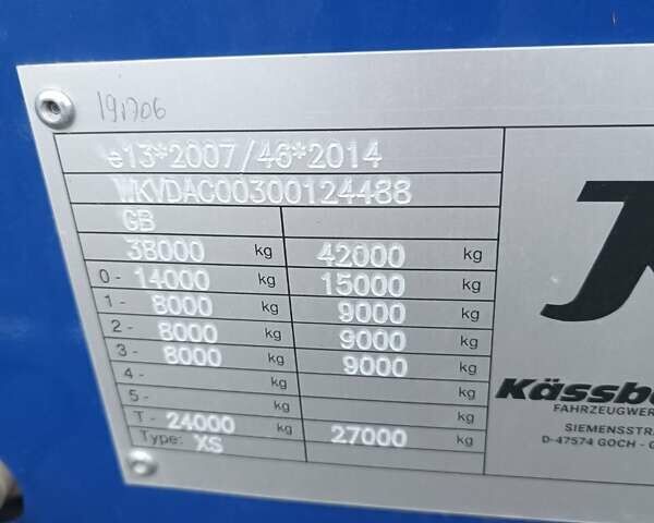 Синій Кассбохрер XS, об'ємом двигуна 0 л та пробігом 0 тис. км за 29041 $, фото 3 на Automoto.ua