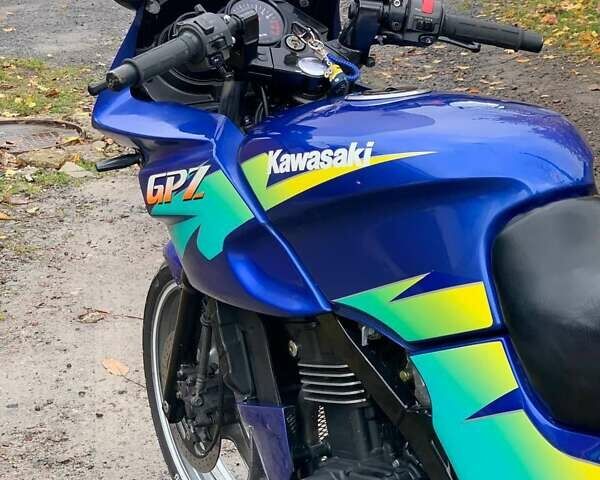 Синій Кавасакі GPZ, об'ємом двигуна 0.5 л та пробігом 35 тис. км за 1500 $, фото 9 на Automoto.ua