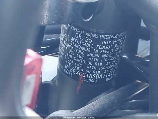 Кавасаки Другая, объемом двигателя 0.5 л и пробегом 0 тыс. км за 1400 $, фото 9 на Automoto.ua