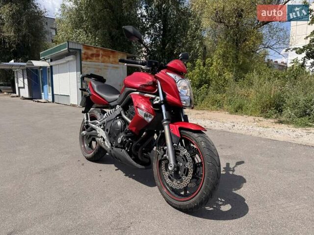 Красный Кавасаки ER-4N, объемом двигателя 0.4 л и пробегом 15 тыс. км за 4400 $, фото 1 на Automoto.ua