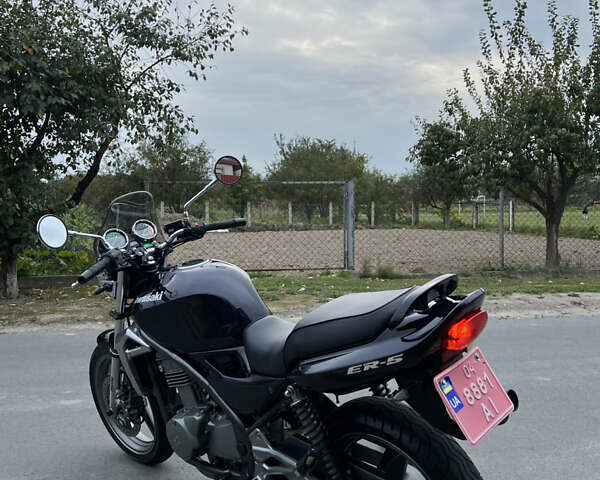 Фіолетовий Кавасакі ER-5, об'ємом двигуна 0.5 л та пробігом 13 тис. км за 2450 $, фото 7 на Automoto.ua