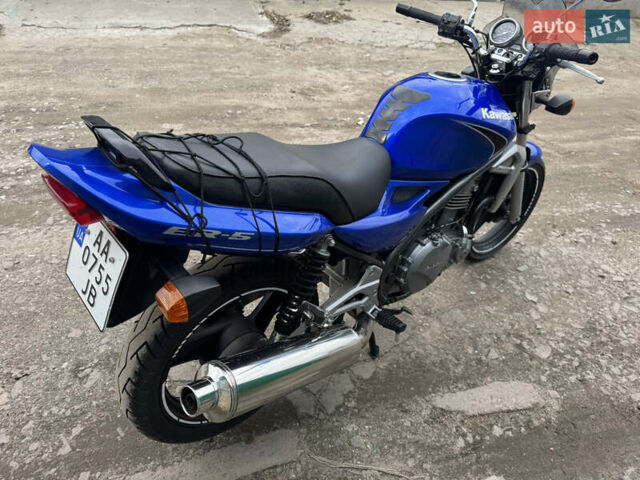 Синій Кавасакі ER-5, об'ємом двигуна 0.5 л та пробігом 34 тис. км за 2600 $, фото 2 на Automoto.ua