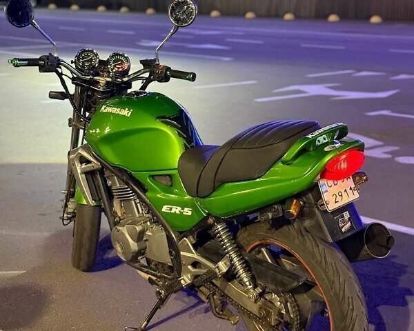 Зеленый Кавасаки ER-5, объемом двигателя 0.5 л и пробегом 15 тыс. км за 2800 $, фото 4 на Automoto.ua