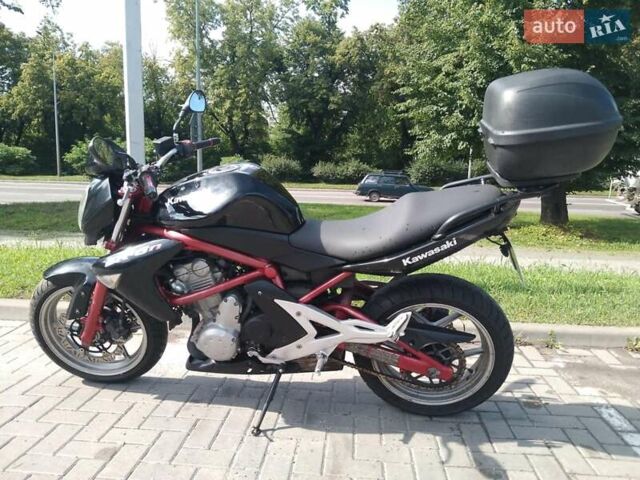 Чорний Кавасакі ER-6N, об'ємом двигуна 0.65 л та пробігом 47 тис. км за 4100 $, фото 1 на Automoto.ua