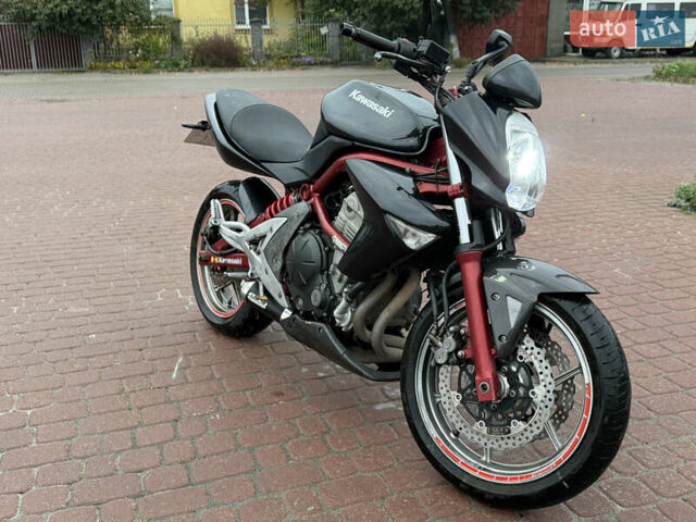 Чорний Кавасакі ER-6N, об'ємом двигуна 0.65 л та пробігом 40 тис. км за 3500 $, фото 1 на Automoto.ua