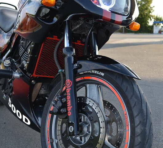 Черный Кавасаки EX 500D, объемом двигателя 0.5 л и пробегом 68 тыс. км за 3000 $, фото 6 на Automoto.ua