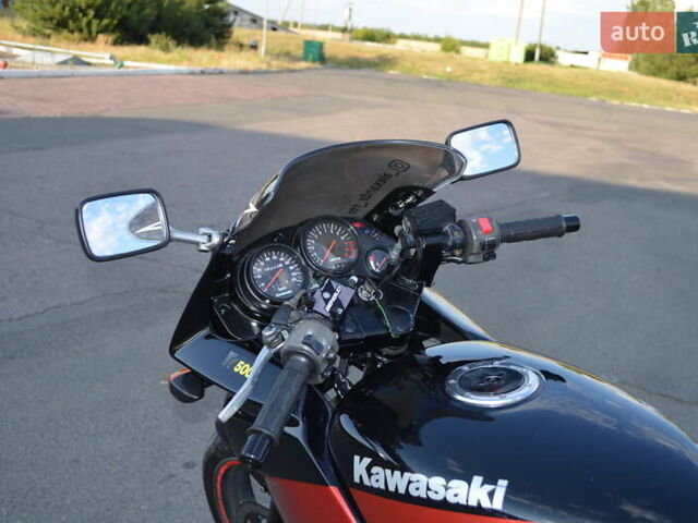 Черный Кавасаки EX 500D, объемом двигателя 0.5 л и пробегом 68 тыс. км за 3000 $, фото 10 на Automoto.ua