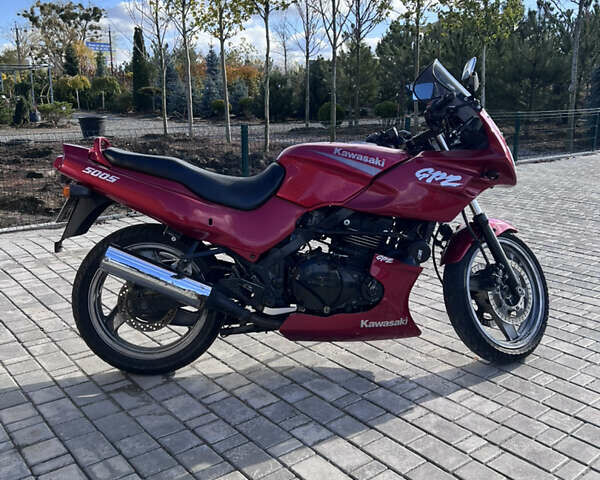 Красный Кавасаки EX 500D, объемом двигателя 0.5 л и пробегом 300 тыс. км за 1800 $, фото 2 на Automoto.ua
