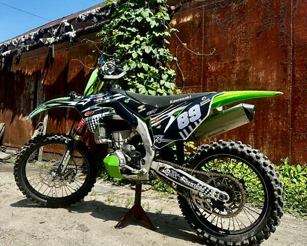 Зеленый Кавасаки KX 450F, объемом двигателя 0.45 л и пробегом 120 тыс. км за 6000 $, фото 1 на Automoto.ua