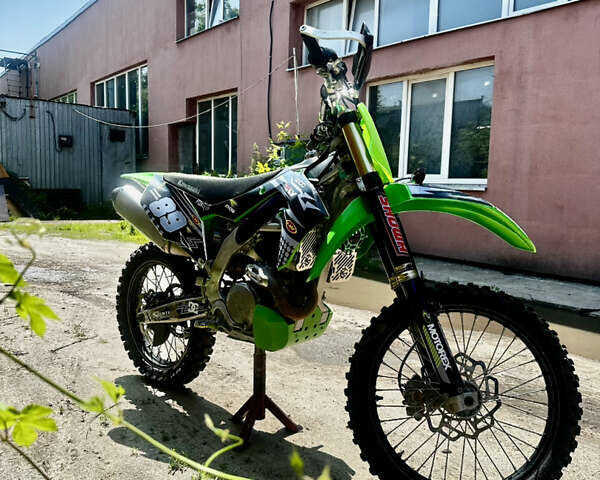 Зеленый Кавасаки KX 450F, объемом двигателя 0.45 л и пробегом 120 тыс. км за 6000 $, фото 2 на Automoto.ua