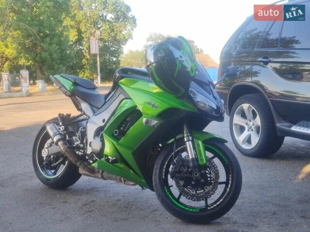 Зеленый Кавасаки Ninja 1000 SX, объемом двигателя 1 л и пробегом 33 тыс. км за 7500 $, фото 4 на Automoto.ua
