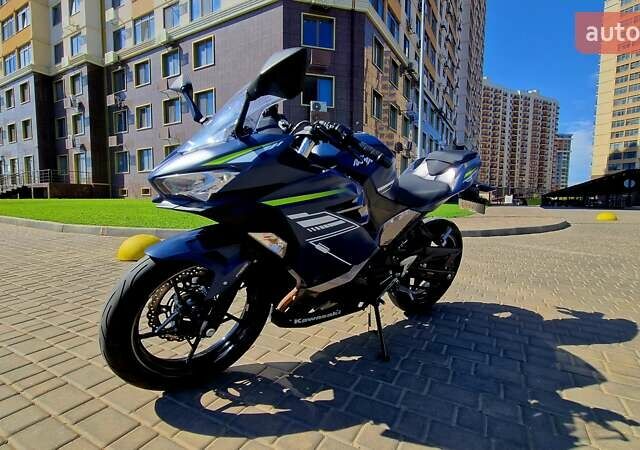 Синий Кавасаки Ninja 400, объемом двигателя 0.4 л и пробегом 26 тыс. км за 5400 $, фото 3 на Automoto.ua