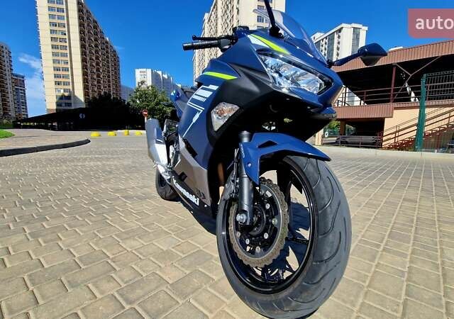 Синий Кавасаки Ninja 400, объемом двигателя 0.4 л и пробегом 26 тыс. км за 5400 $, фото 24 на Automoto.ua