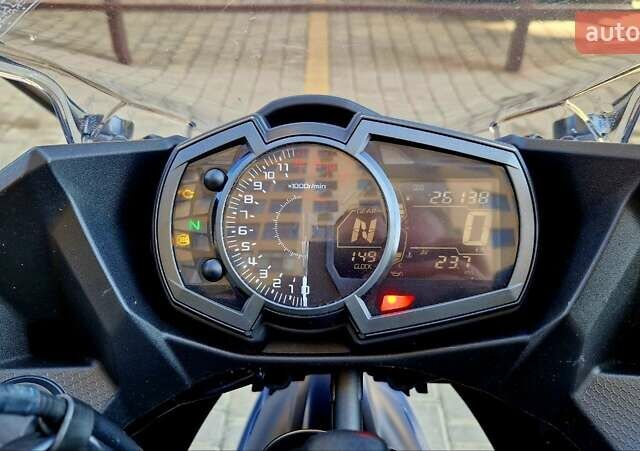Синий Кавасаки Ninja 400, объемом двигателя 0.4 л и пробегом 26 тыс. км за 5400 $, фото 1 на Automoto.ua