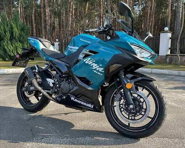 Синий Кавасаки Ninja 400, объемом двигателя 0 л и пробегом 4 тыс. км за 6400 $, фото 2 на Automoto.ua