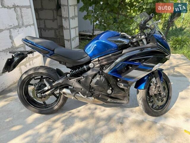 Синій Кавасакі Ninja 400, об'ємом двигуна 0.4 л та пробігом 27 тис. км за 5500 $, фото 8 на Automoto.ua