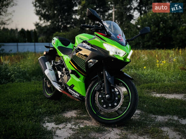 Зелений Кавасакі Ninja 400, об'ємом двигуна 0.4 л та пробігом 14 тис. км за 5600 $, фото 18 на Automoto.ua