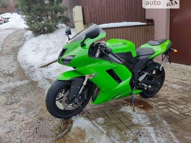 Зеленый Кавасаки Ninja 600 ZX-6R, объемом двигателя 0 л и пробегом 40 тыс. км за 2600 $, фото 8 на Automoto.ua