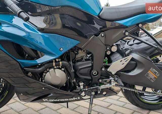 Синий Кавасаки Ninja 636 ZX-6R, объемом двигателя 0.64 л и пробегом 4 тыс. км за 12499 $, фото 1 на Automoto.ua