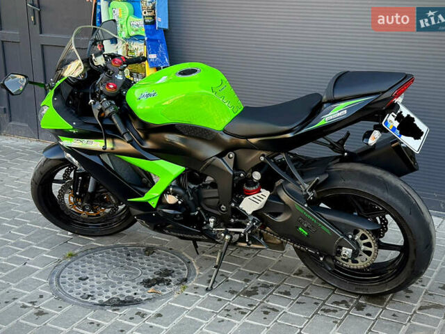 Зеленый Кавасаки Ninja 636 ZX-6R, объемом двигателя 0.64 л и пробегом 12 тыс. км за 10300 $, фото 5 на Automoto.ua