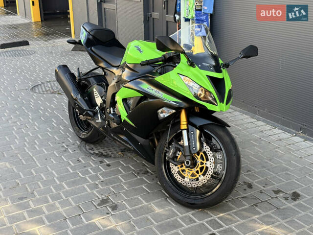 Зеленый Кавасаки Ninja 636 ZX-6R, объемом двигателя 0.64 л и пробегом 12 тыс. км за 10300 $, фото 1 на Automoto.ua