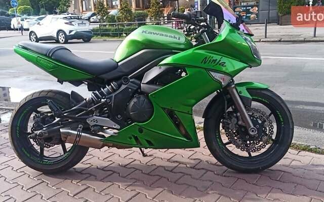 Зеленый Кавасаки Ninja 650R, объемом двигателя 0.65 л и пробегом 53 тыс. км за 3888 $, фото 3 на Automoto.ua