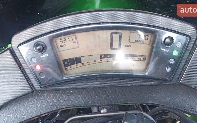 Зеленый Кавасаки Ninja 650R, объемом двигателя 0.65 л и пробегом 53 тыс. км за 4050 $, фото 4 на Automoto.ua