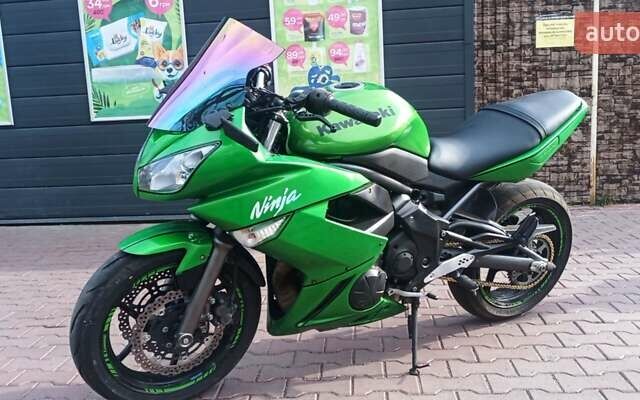 Зеленый Кавасаки Ninja 650R, объемом двигателя 0.65 л и пробегом 53 тыс. км за 4050 $, фото 2 на Automoto.ua