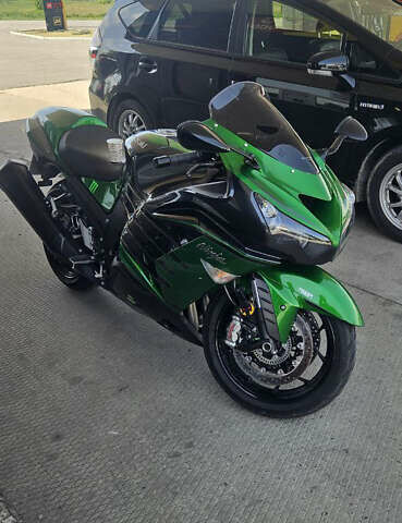 Зеленый Кавасаки Ninja ZX-14R, объемом двигателя 1.44 л и пробегом 2 тыс. км за 15000 $, фото 2 на Automoto.ua