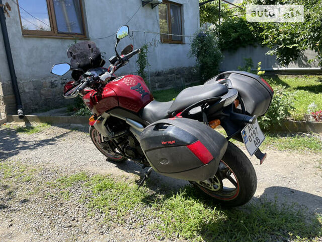 Червоний Кавасакі Versys 650, об'ємом двигуна 0.65 л та пробігом 90 тис. км за 3800 $, фото 5 на Automoto.ua