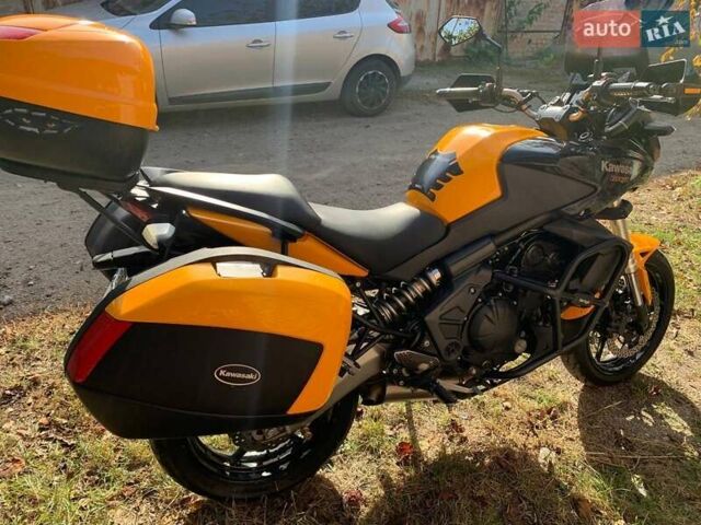 Жовтий Кавасакі Versys 650, об'ємом двигуна 0.65 л та пробігом 59 тис. км за 5900 $, фото 5 на Automoto.ua