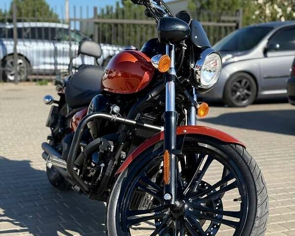 Помаранчевий Кавасакі VN 900, об'ємом двигуна 0.9 л та пробігом 12 тис. км за 7999 $, фото 1 на Automoto.ua