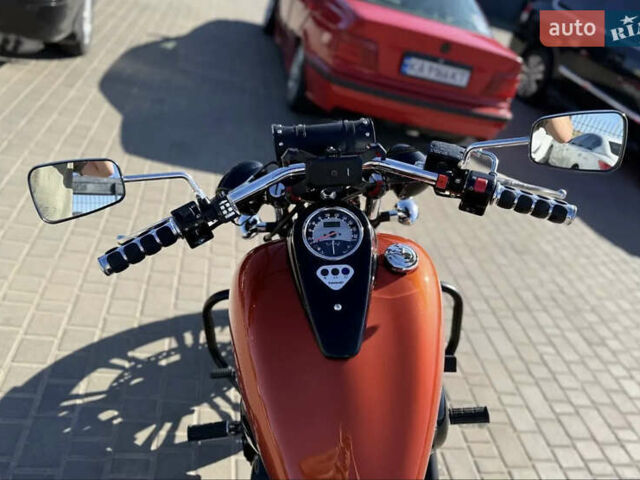 Оранжевый Кавасаки VN 900, объемом двигателя 0.9 л и пробегом 12 тыс. км за 7999 $, фото 17 на Automoto.ua