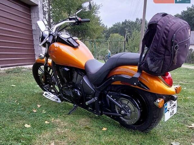 Помаранчевий Кавасакі VN 900, об'ємом двигуна 0.9 л та пробігом 9 тис. км за 6200 $, фото 2 на Automoto.ua
