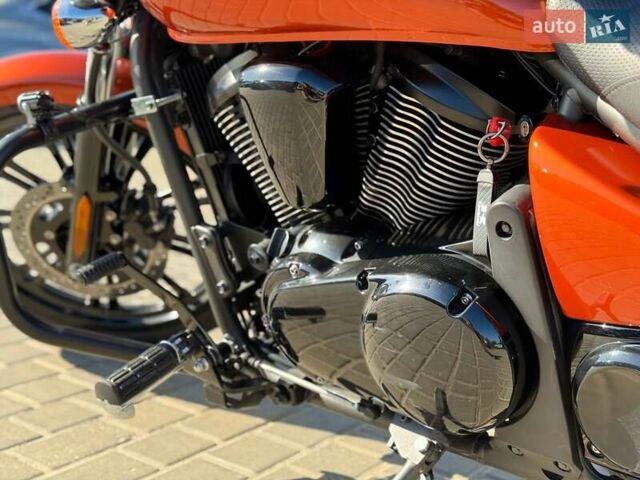 Помаранчевий Кавасакі VN 900, об'ємом двигуна 0.9 л та пробігом 12 тис. км за 7999 $, фото 12 на Automoto.ua