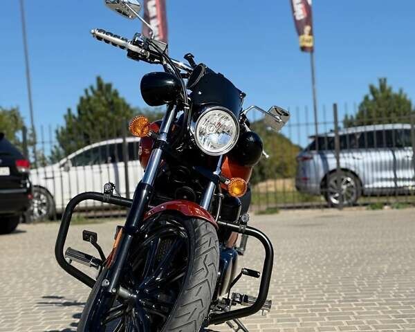 Помаранчевий Кавасакі VN 900, об'ємом двигуна 0.9 л та пробігом 12 тис. км за 7999 $, фото 3 на Automoto.ua