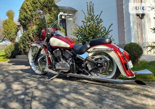 Красный Кавасаки Vulcan 400 Classic, объемом двигателя 0.4 л и пробегом 45 тыс. км за 3541 $, фото 7 на Automoto.ua