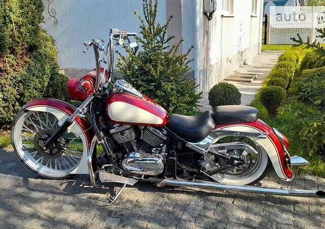 Красный Кавасаки Vulcan 400 Classic, объемом двигателя 0.4 л и пробегом 45 тыс. км за 3541 $, фото 4 на Automoto.ua