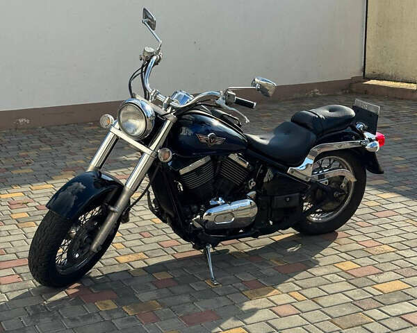 Синий Кавасаки Vulcan 400 Classic, объемом двигателя 0.4 л и пробегом 75 тыс. км за 2750 $, фото 2 на Automoto.ua