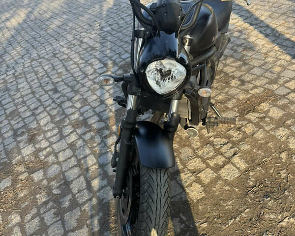 Черный Кавасаки Vulcan 650S, объемом двигателя 0.65 л и пробегом 4 тыс. км за 7500 $, фото 6 на Automoto.ua