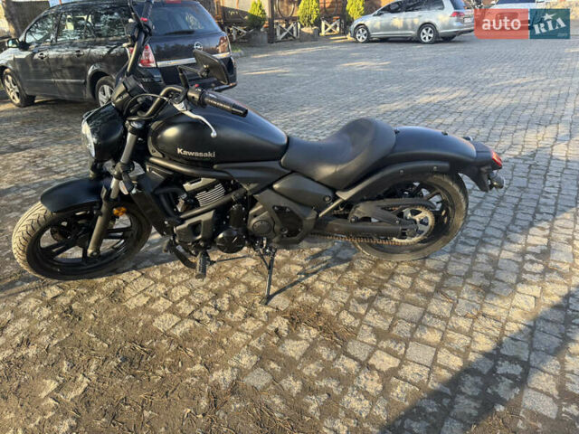 Черный Кавасаки Vulcan 650S, объемом двигателя 0.65 л и пробегом 4 тыс. км за 7500 $, фото 5 на Automoto.ua