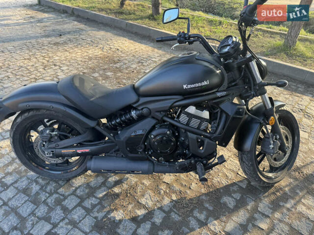 Черный Кавасаки Vulcan 650S, объемом двигателя 0.65 л и пробегом 4 тыс. км за 7500 $, фото 2 на Automoto.ua
