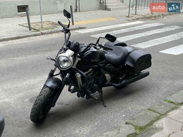 Черный Кавасаки Vulcan 650S, объемом двигателя 0.65 л и пробегом 8 тыс. км за 7000 $, фото 4 на Automoto.ua